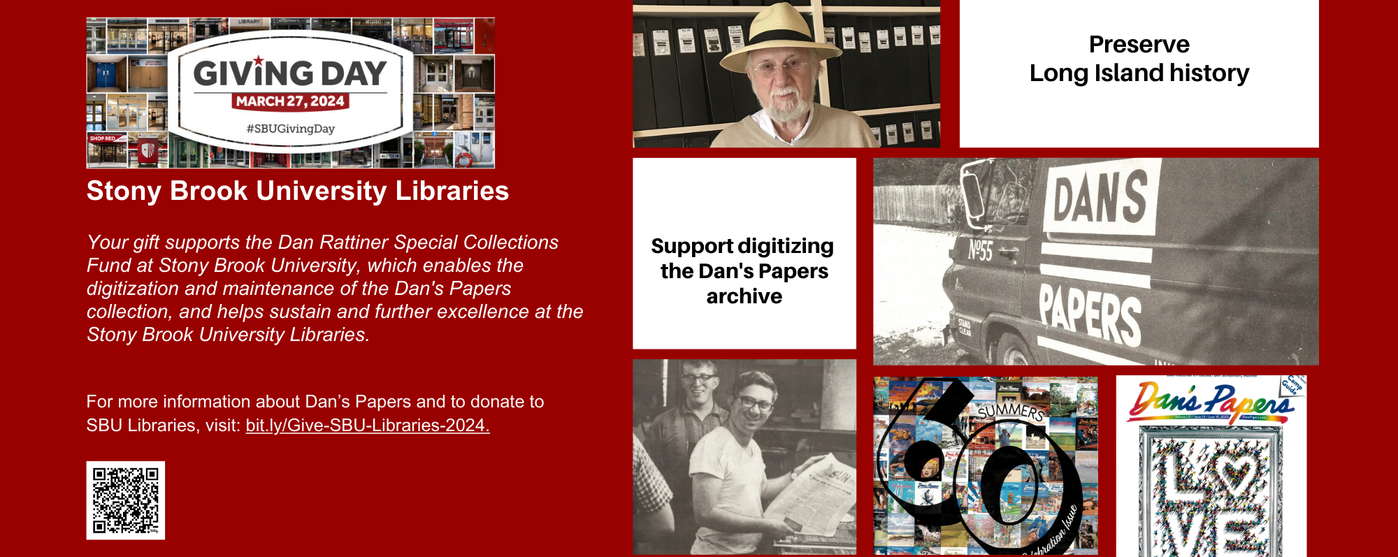 Giving Day 2024 Banner For Library