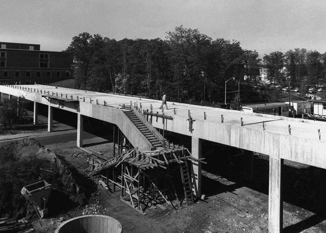 Bridge to Nowhere at Stony Brook in 1968