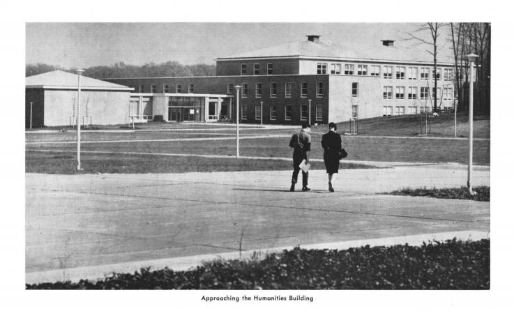 Humanities building at Stony Brook University