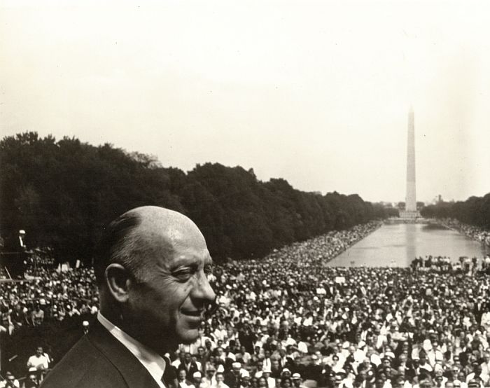 Senator Jacob K. Javits at the "March on Washington," August 28, 1963.